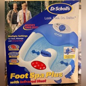 Dr. Scholl’s Foot Spa Plus w/ Infrared Heat – Brand New